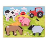 Ferme de puzzle en bois, 5dlg. G