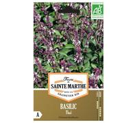 FERME DE SAINTE MARTHE-Graines de basilic thaï bio Ferme de Sainte Marthe - graines à semer