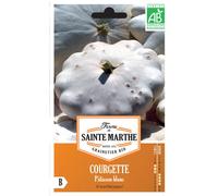 FERME DE SAINTE MARTHE-Graines de courgette pâtisson blanc bio Ferme de Sainte Marthe - graines à semer