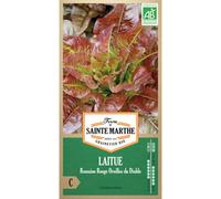 FERME DE SAINTE MARTHE-Graines de Laitue Romaine rouge Oreilles du diable bio Ferme de Sainte Marthe - 500 graines à semer