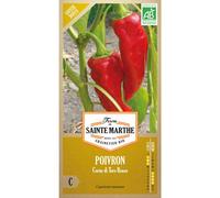 FERME DE SAINTE MARTHE-Graines de piment corno di toro rosso bio Ferme de Sainte Marthe - graines à semer
