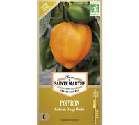 FERME DE SAINTE MARTHE-Graines de Poivron California orange Wonder Ferme de Sainte Marthe - graines à semer