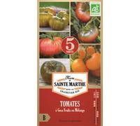 FERME DE SAINTE MARTHE-Graines de Tomates à Gros fruit bio en mélange Ferme de Sainte Marthe - 50 graines à semer