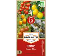 FERME DE SAINTE MARTHE-Graines de Tomates cerises en mélange bio Ferme de Sainte Marthe - 50 graines à semer