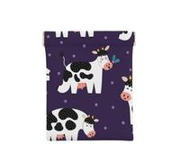 Ferme drôle de Vaches drôles, Sac de Rangement pour Femmes, Portefeuille supérieur à Presser, Petit Porte-Monnaie, Pochette de Changement