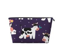 Ferme drôle de Vaches drôles, Trousse de Toilette Trousse de Maquillage Sac à cosmétiques Trousse de Toilette de Voyage Portable