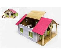 Kids Globe Écuries De Ferme Avec 2 Compartiments Et 1 Atelier 1:24