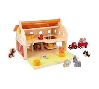 Janod Jouet Ferme My First Farm Jaune pour enfants