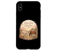 Ferme équestre Hay Girl Dreamin Coque pour iPhone XS Max