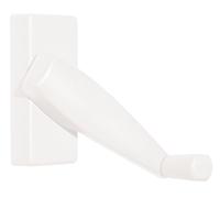 Ferme imposte MISTRAL 5 m blanc argent - COMTRA - BOXMIS050_BL