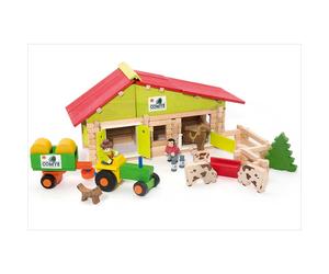 Ferme jouet en bois jeujura