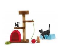 Schleich Terrain de jeu pour chatons Ferme Monde SLH42501 Cadeau de collection G