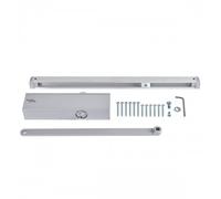 Ferme-porte à bras glissière - force 3 - TS 80 EN 3 - gris RAL 9006 DORMAKABA