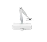 Ferme-porte a coulisses BRICARD 6100201 Force 3, acier blanc