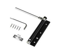 Ferme-porte à rebond automatique - Charnière réglable à ressort - Matériel robuste - Charnière d'installation facile