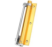 Ferme-porte à ressort automatique, force de, charnière fermeture montée en Surface, acier inoxydable(Gold)