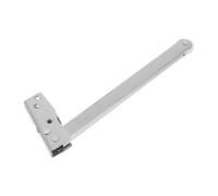 Ferme Porte à Ressort de Sécurité en Acier Inoxydable Argenté | Fermeture Automatique, Usage Intérieur pour Portes et Cadres Métalliques, Finition Polie, Usage Intensif