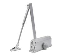 Ferme-porte à ressort métallique avec amortisseur, outil de fermeture silencieux et polyvalent for usage résidentiel et commercial(25-45KG)