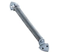 Ferme-porte à ressort Spiral modèle n°74 avec verni diamètre 23mm acier finition argent - GROOM - 174001U