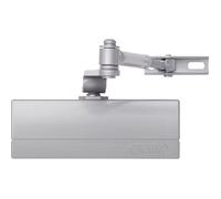 ABUS AC5023 S CL/DFNLIESPP - Ferme porte Alu 65 kg max avec Capot Blister - 78809