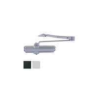Ferme-porte aérien 'IS20' Force Variable en 2 - 3. Poids porte EN2 - kg 25 ÷ 45, Poids porte eN3 - kg 45 ÷ 60. Bras à compas, avec arrêt.