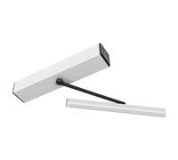 Ferme-porte automatique, 50 W, fermeture de porte à 120 ° pour portes intérieures - Poids : jusqu'à 100 kg - Télécommande 15 m - Temps d'ouverture de 3 à 7 secondes - Avec panneau de commande, cartes