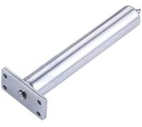 Ferme-porte automatique à ressort - Charnière dissimulée à fermeture automatique Mécanisme silencieux à ressort réglable pour portes intérieures de maison Disponible en argent et noir