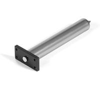 Ferme-porte automatique à ressort - Charnière réglable à fermeture automatique - Design silencieux pour porte intérieure - Mécanisme dissimulé - Argent et noir - Options disponibles