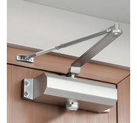 Ferme-porte automatique à tampon hydraulique, silencieux et réglable, à vitesse réglable, facile à installer S