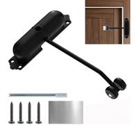Ferme Porte Automatique, Groom Fermeture Porte à Ressort Réglable, Réglable pour Ferme-Porte Interieur et Extérieures,
