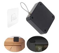 Ferme Porte Automatique KINHARD, Réglable, Aluminium, Bois, Noir, Plastique Acier allié