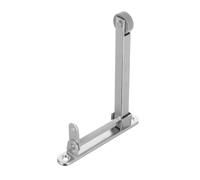 Ferme-porte automatique, séquenceur d'incendie avec soutien-gorge mobile et tampon amovible, argent