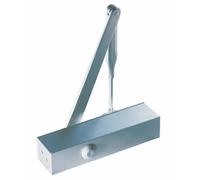 Ferme-porte bras compas - temporisé - freinage ouverture - argent - TS 83 DORMAKABA