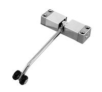 Ferme-porte, Ferme-porte automatique, poignée d'arrêt de Garage, ouvre-porte, quincaillerie porte réglable en alliage d'aluminium argent