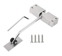 Ferme-Porte - GROOM - Ressort Automatique - Acier Inoxydable - 160x96x20mm - Charge 20kg