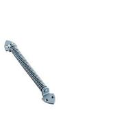 Groom Ferme-porte à ressort Spiral 004 – Finition argent – Longueur 280 mm pour porte 60 kg