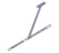 Ferme-porte pour porte en PVC rigide - aluminium - porte double de patio