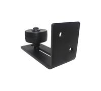 Ferme-porte pour rail supérieur | Guide de plancher pour portes coulissantes, montage avec pare-chocs silencieux - Convient pour l'environnement commercial hôtel étudiant