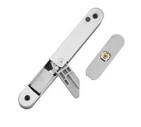 Ferme-porte silencieux à amortisseur hydraulique invisible for intérieur de maison, style dissimulé, en bois(Right)