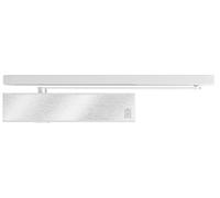 Ferme-porte TS 61 3-6 hauteur réglable par glissière argent avec plaque de montage - ECO SCHULTE - 5030064694