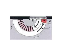 DORMA Ferme-porte TS 83 Force 3-6 fourni sans bras finition argent - DORMA - 38010101