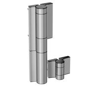 Ferme portillon Mammoth 2 150 kg argent 1 charnière LOCINOX P00017909