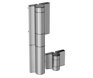 Ferme portillon Mammoth 2 150 kg argent 1 charnière LOCINOX P00017909