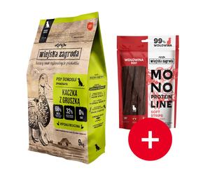 FERME RURALE Canard à la poire, croquants M 9 kg + friandise OFFERTE