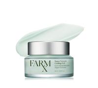 Ferme Rx Super Greens Gel de refroidissement hydratant - Hydratant de gel v g talien (sans huile) contenant des super verts pour refroidir et raf