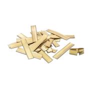 Folia Clips de fermeture 289 – doré, env. 3 cm, 25 pièces