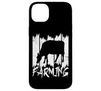Ferme Vache Paysan Agriculture Champ Coque pour iPhone 14 Plus