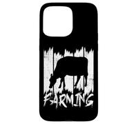 Ferme Vache Paysan Agriculture Champ Coque pour iPhone 15 Pro Max