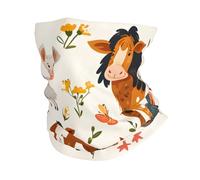 Ferme Vache Poussin Canard Oiseau Unisexe Cache Cou Coupe-Vent Tour De Cou Séchage Rapide Snood pour Vélo Yoga Pêche Ski