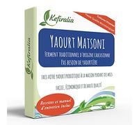 Ferment de Yaourt Matsoni (Réutilisable Illimité) + Mode d'emploi + Recettes + Aide et conseils en Français - KEFIRALIA®